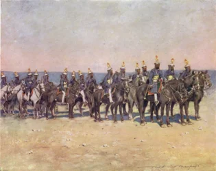 Gepanzerte Reiter von Kishengarh